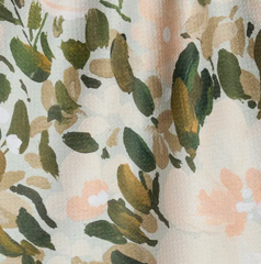 Painted Blossoms Tea Towel