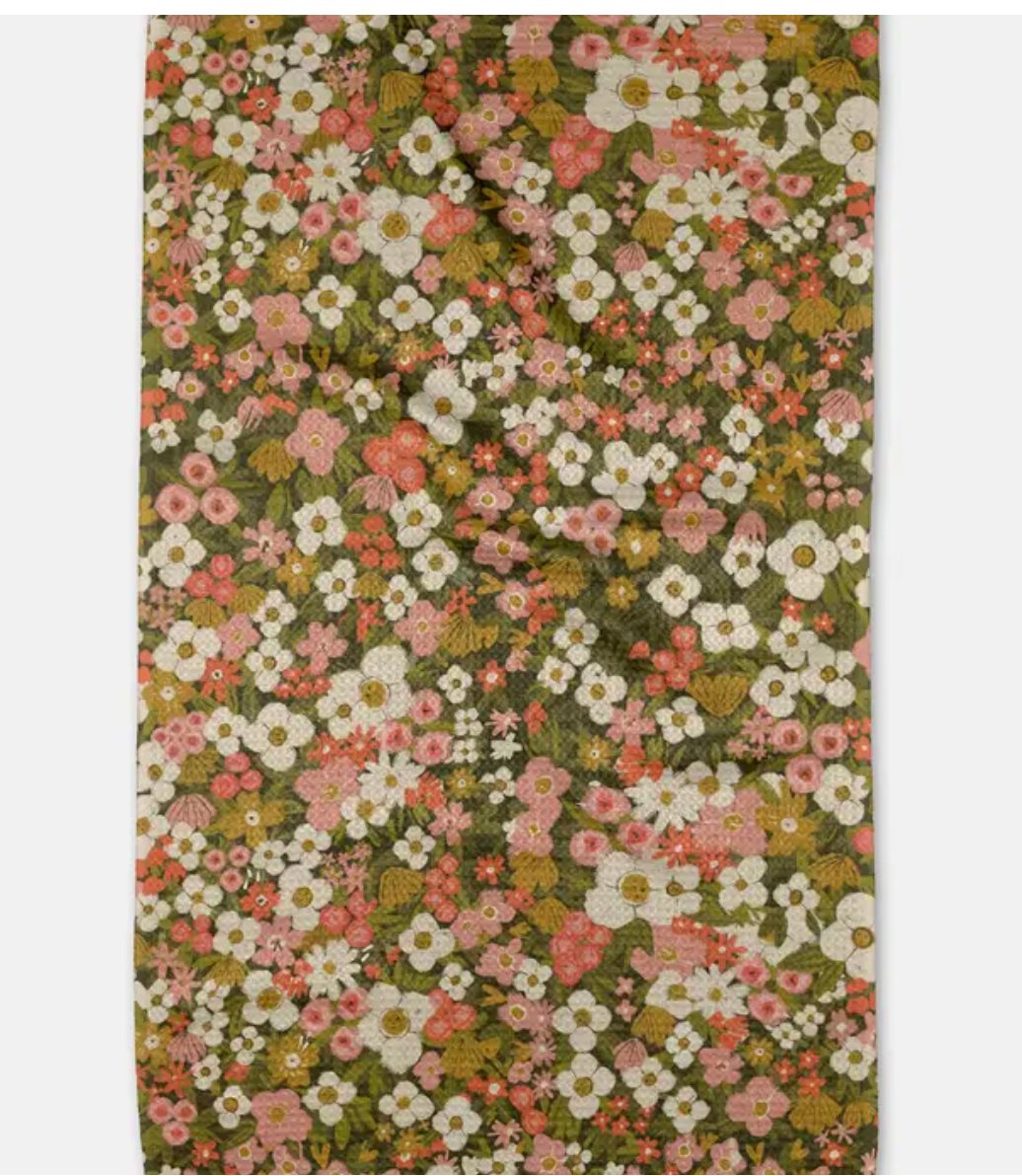 Gilded Garden Tea Towel