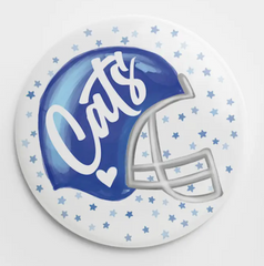 Wildcats Helmet Button