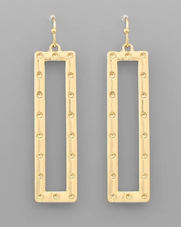 Modern Edge Earring