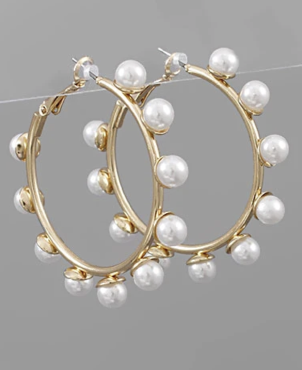 Pearl Social Hoop