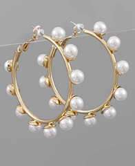 Pearl Social Hoop