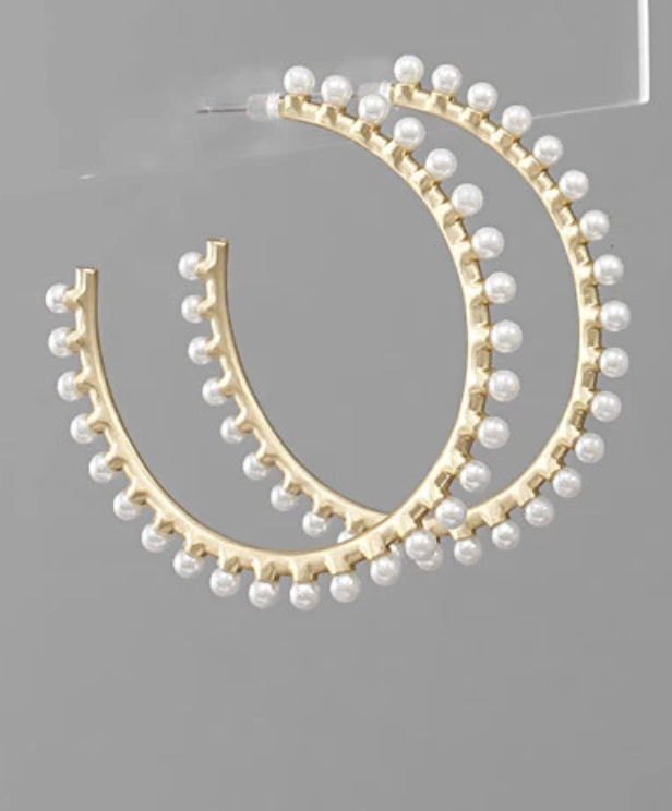 Pearl Appeal Hoop