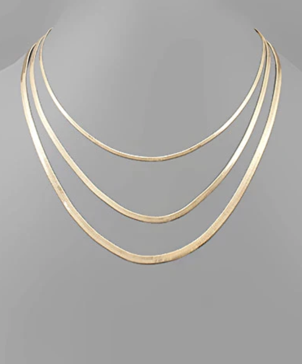 Triple Take Necklace