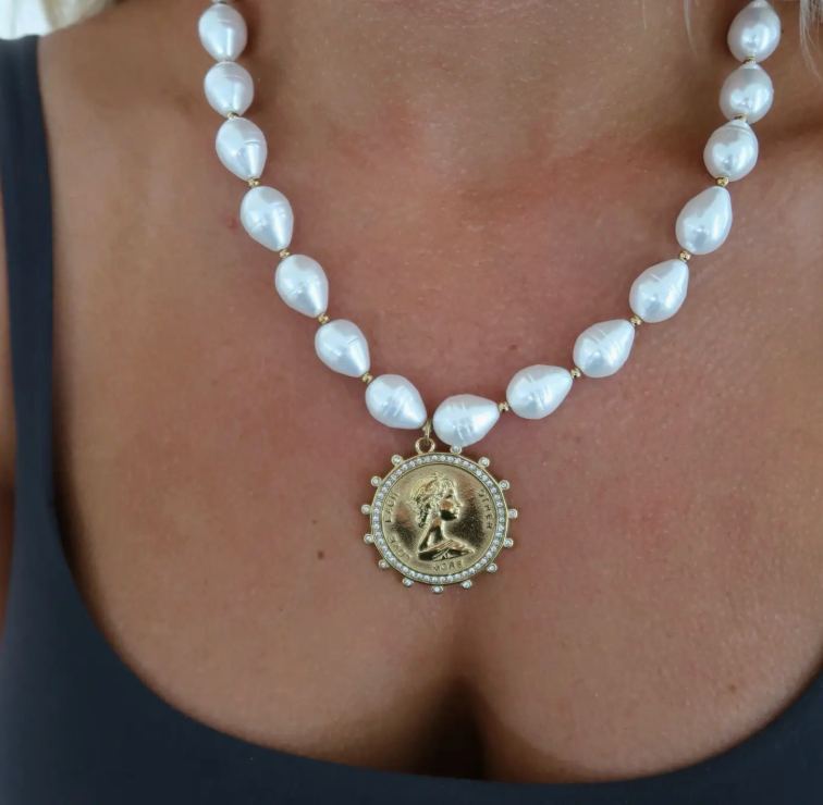 Gia Coin Necklace