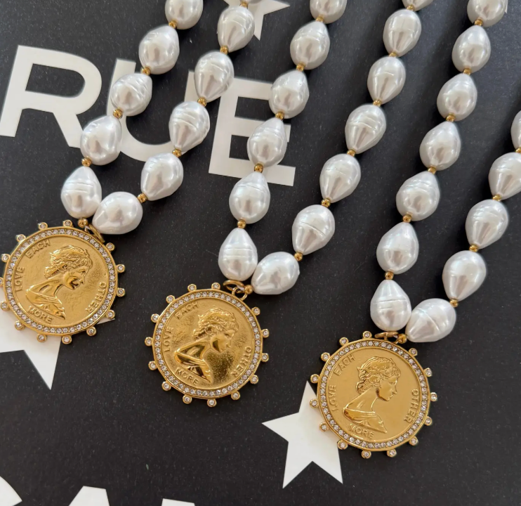 Gia Coin Necklace