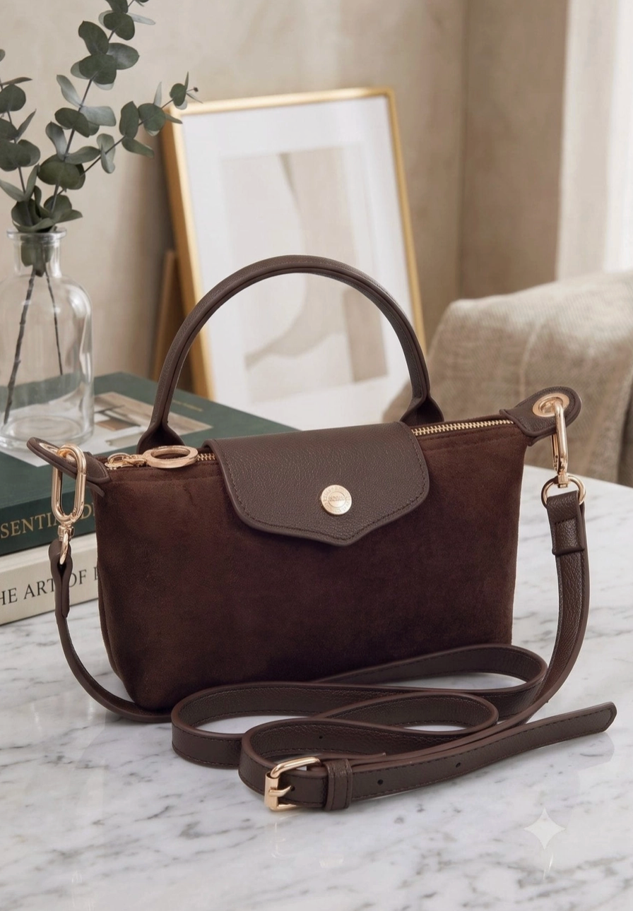 Jet Set Suede Mini Bag