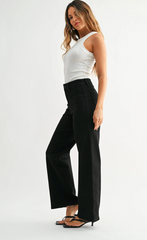 Hidden Pocket Trouser (black)