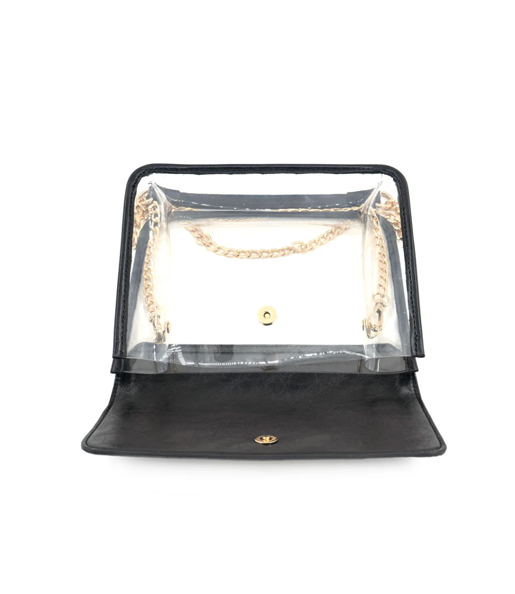 Luxe Line Clear Bag