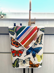 Little Wings/Sedona Stripe: Hand Towel/Washcloth Set