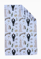 Mr. + Mrs.: Double Sided Hand Towel