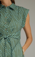 First Impression Dress (olive)