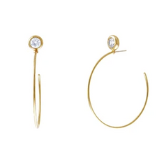 Fine Line Hoop