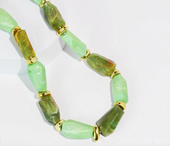 Prism Green Necklace
