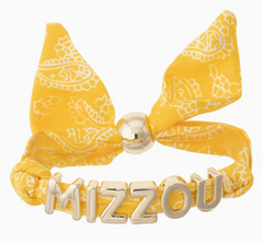 Mizzou Bandana Bracelet