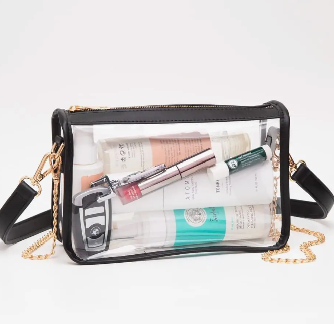 Clear to Party Crossbody