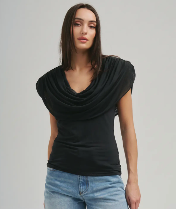 Drape Expectations Top
