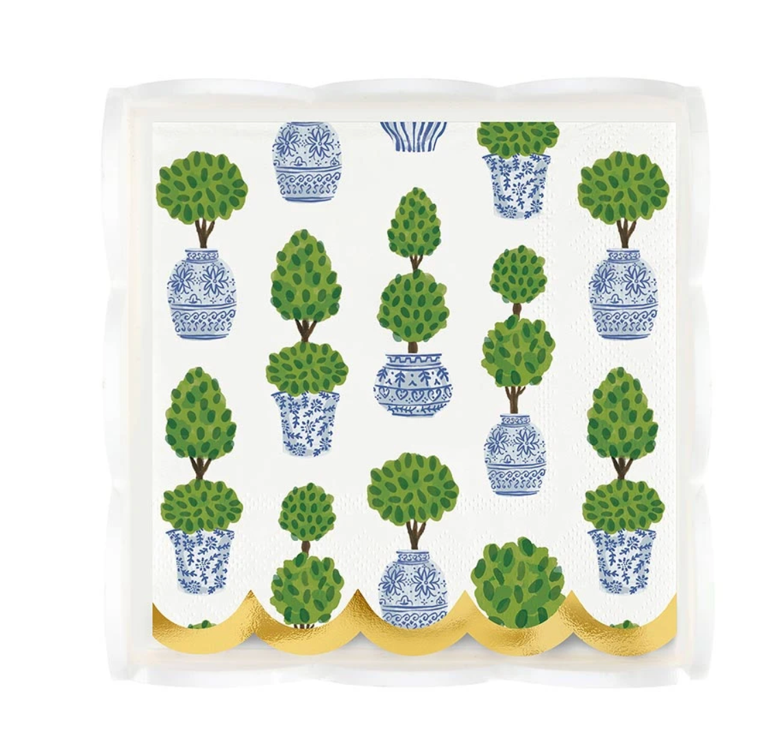 Topiary Cocktail Napkin Set