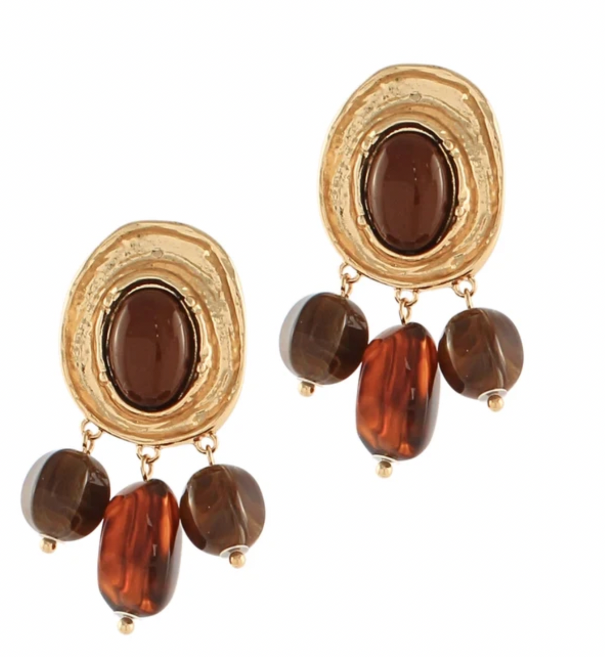 Amber Affair Earring