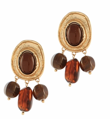Amber Affair Earring