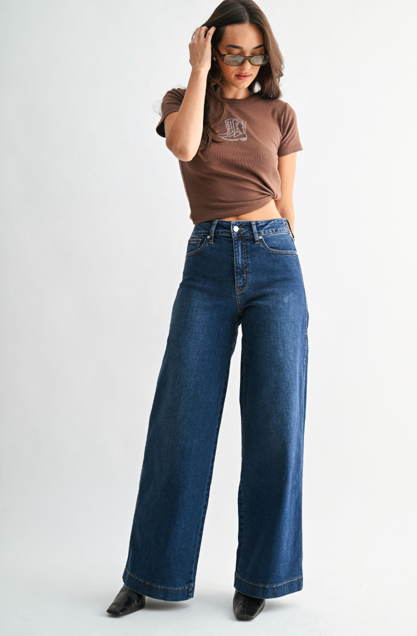 Long Wide Leg Jean