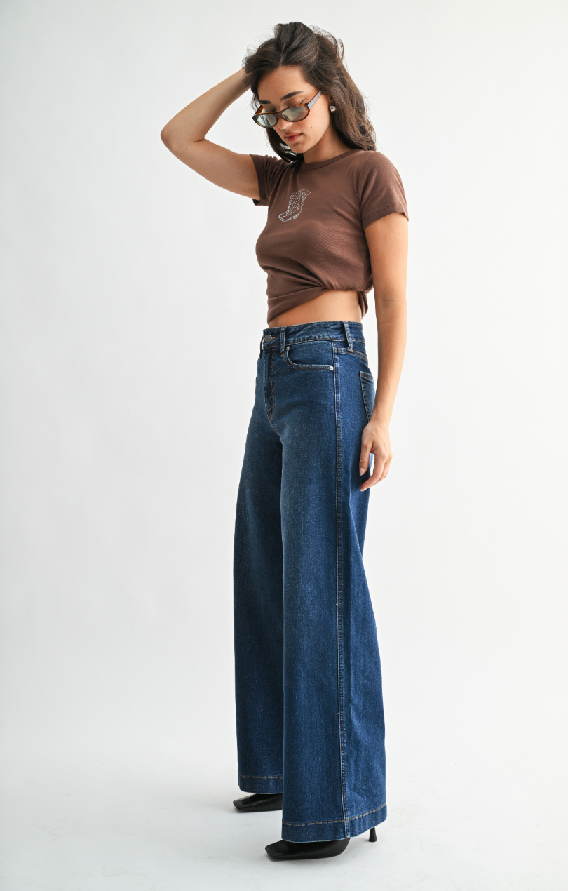 Long Wide Leg Jean
