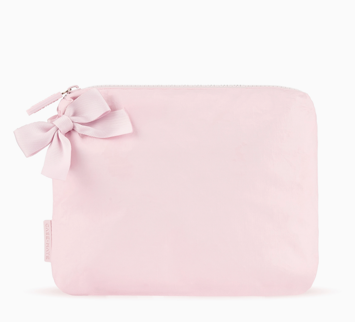 Crinkle Make Up Bag (ballet pink bow)