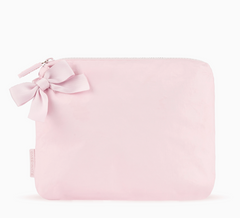Crinkle Make Up Bag (ballet pink bow)