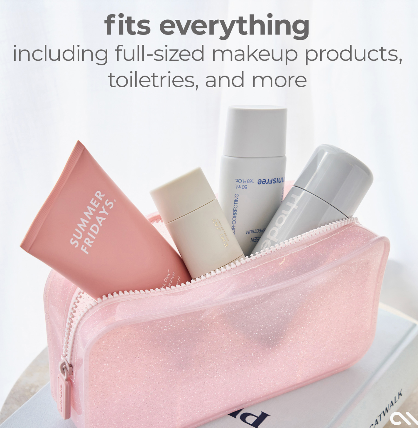 Case-Mate Cosmetic Pouch (pink twinkle)
