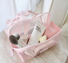 Case-Mate Cosmetic Case (ballet pink bow)