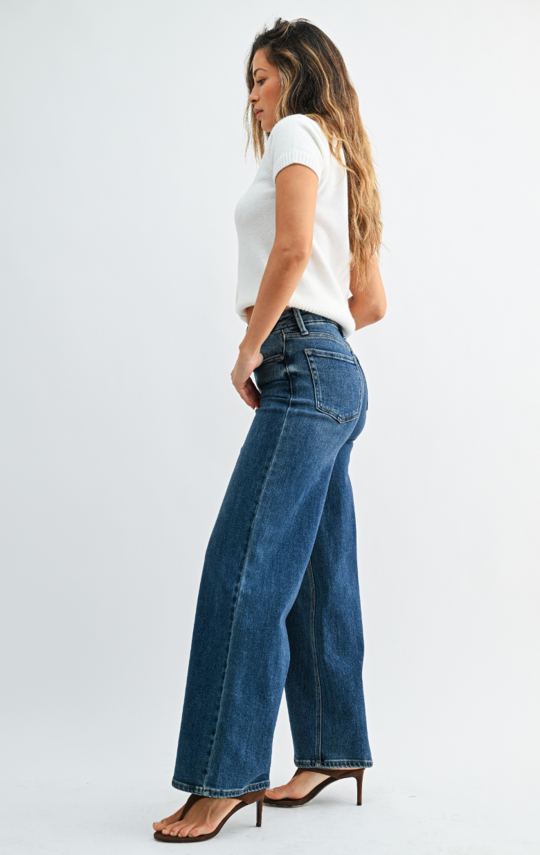 HR Palazzo Wide Leg (dk denim)