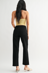 Stretchy Straight Jean (black)