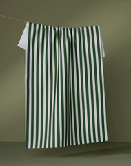 Ribbon Green Tea Towel