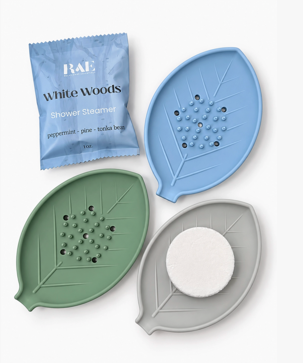 Leaf Shower Steamer Tray