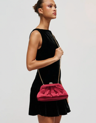 Sultry Satin Clutch
