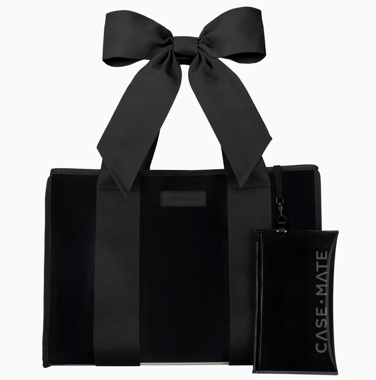 Case-Mate Jelly Tote Bag + Insert (black)
