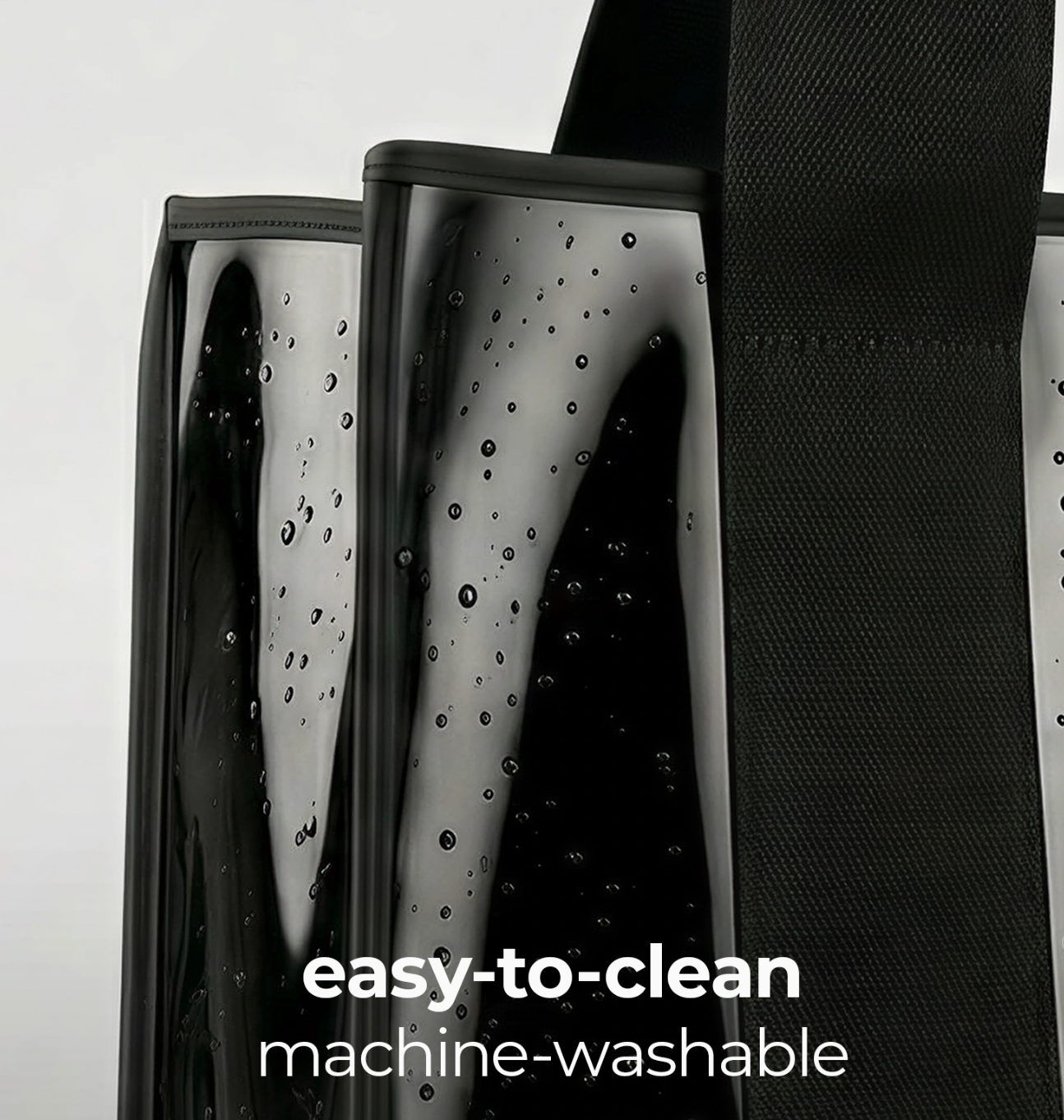 Case-Mate Jelly Tote Bag + Insert (black)