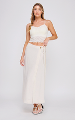 Lace Encounter Bralette (off white)