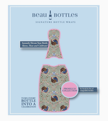 Beau Bottle Wrap (Turkey Trellis)