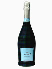 Beau Bottle Wrap (Blue/Green Tartan Christmas)