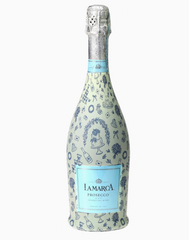 Beau Bottle Wrap (Blue Wedding Toile)