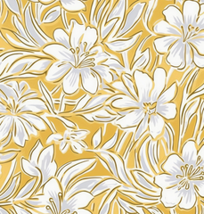 Beau Bottle Wrap (yellow flower)