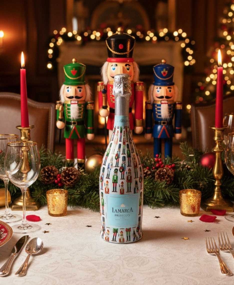 Beau Bottle Wrap (nutcrackers)
