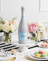 Beau Bottle Wrap (black dots)