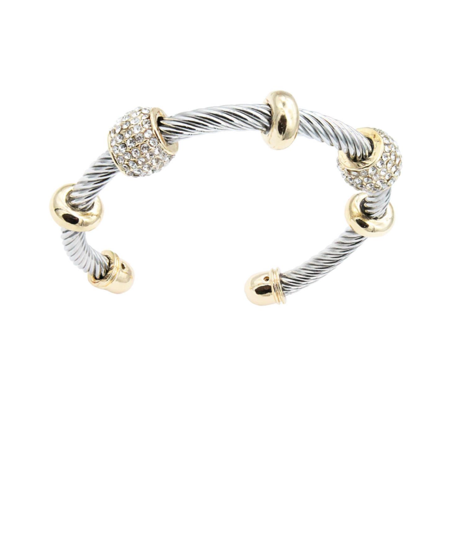 Sterling Spark Cuff