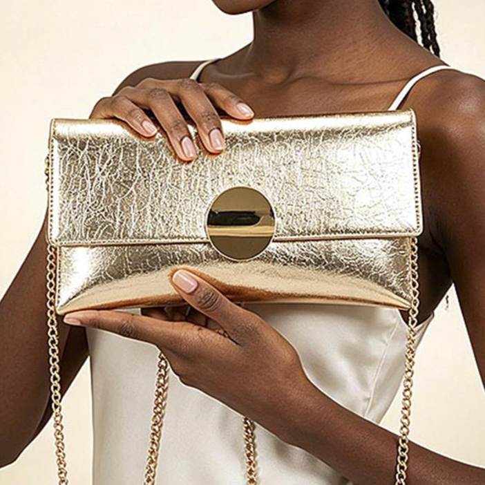 Gold Digger Clutch