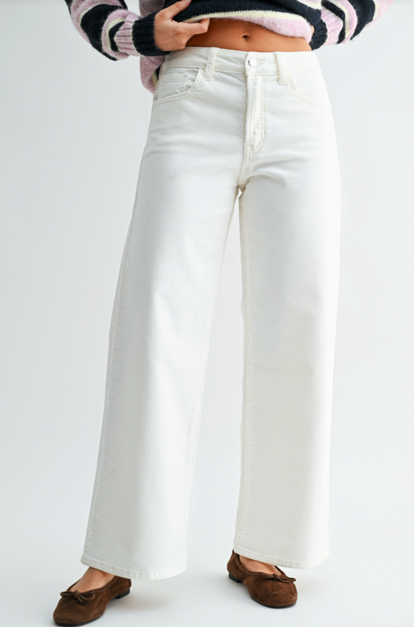 Corduroy Crush Jean (cream)