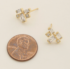 Cut Above Stud Earring