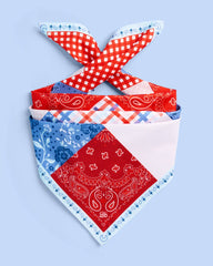America 250 Patchwork Scarf