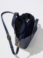 Lola Mini Tote (navy)